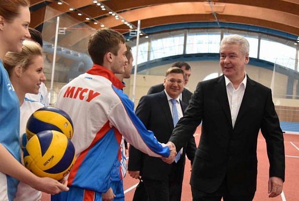 Собянин: Спортгородок МГСУ станет одним из лучших в стране